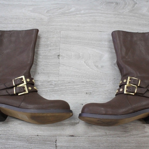 Victora Secret Leather Brown Boot - Picture 2 of 5